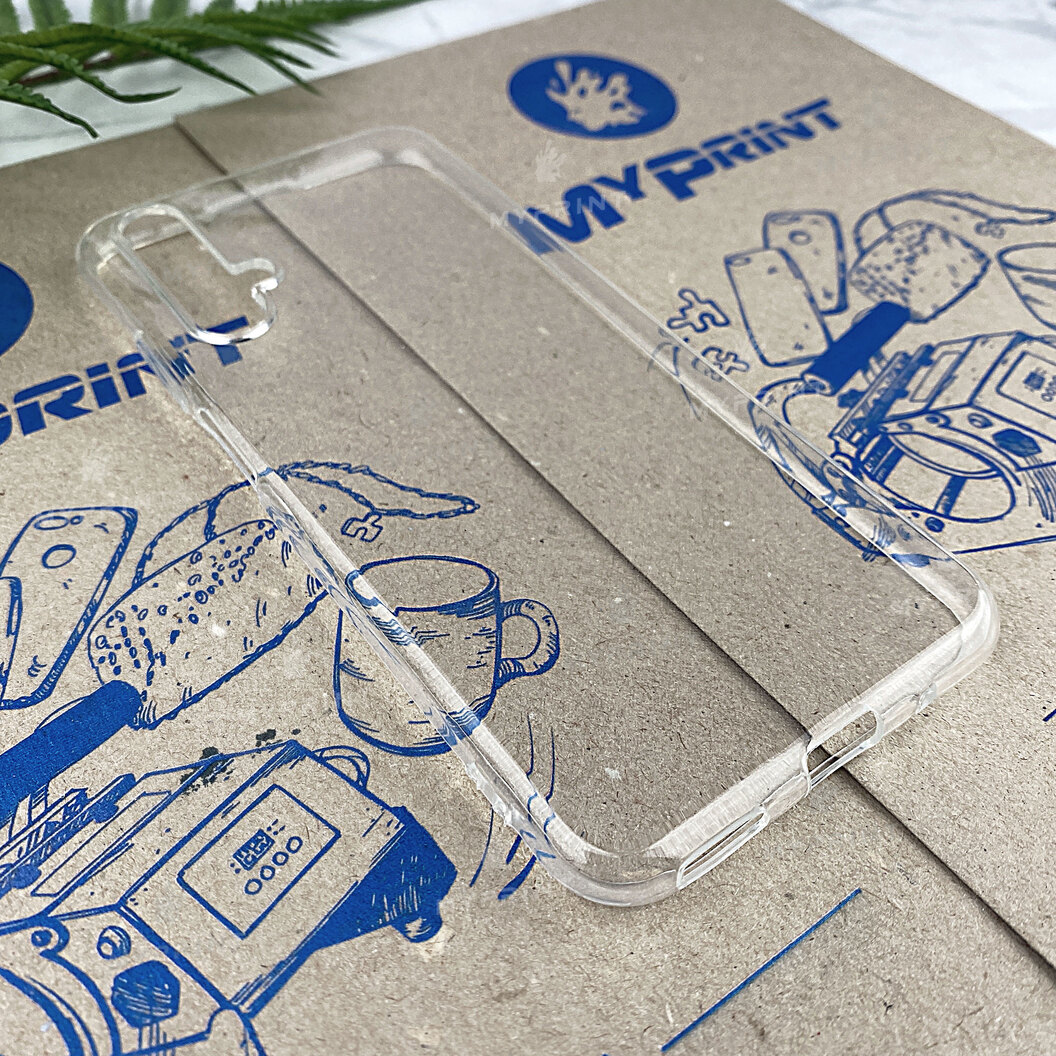 Чохол силіконовий для Huawei Nova 5T прозорий (6181) - фото 2 - Чохли для УФ друку