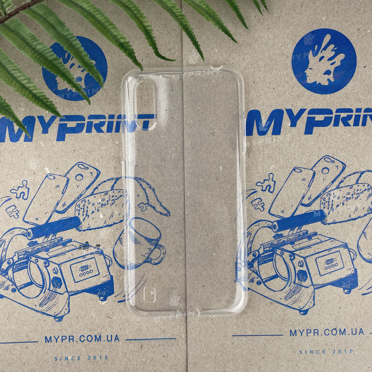 Чохол силіконовий для Samsung A01 / M01 прозорий (6185) 