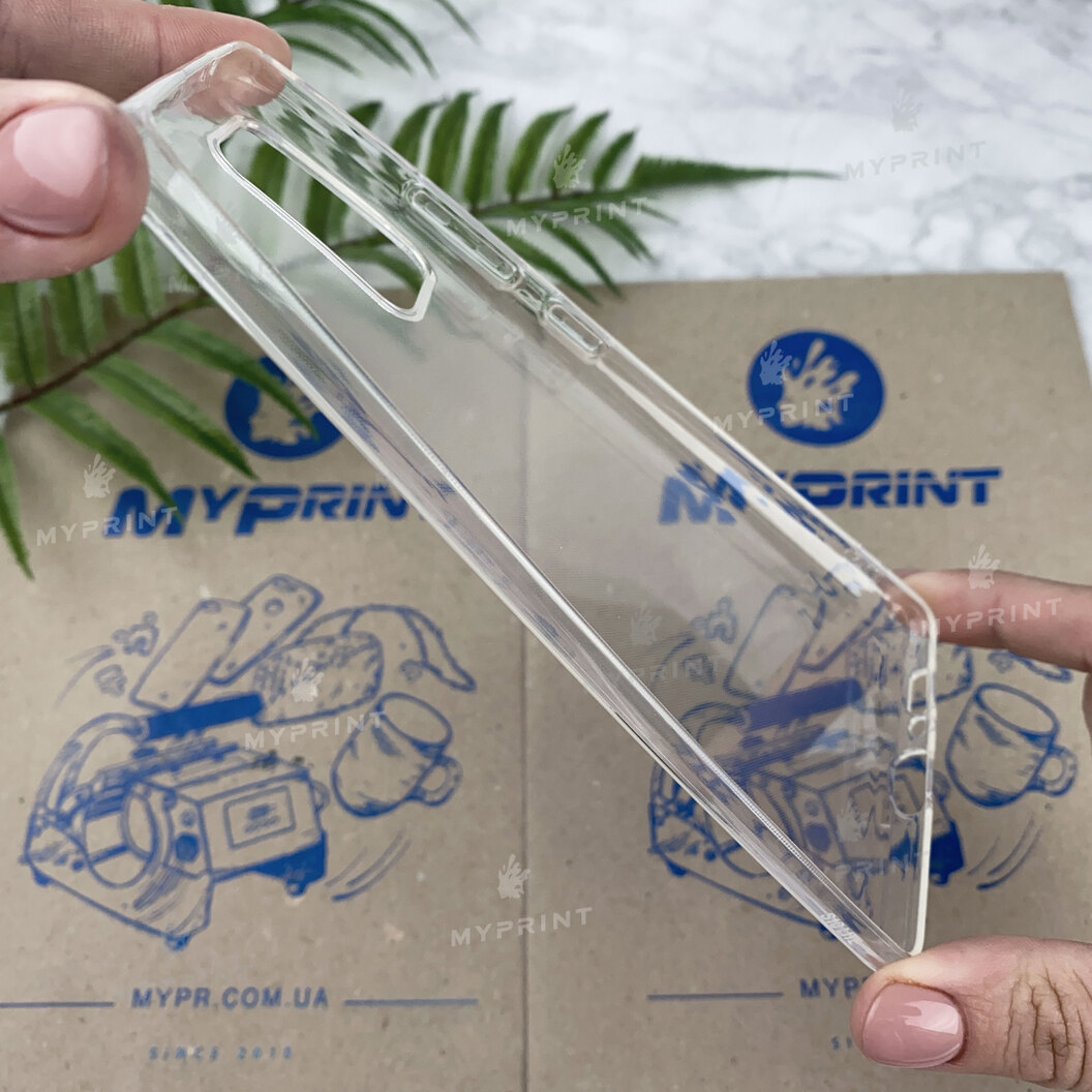 Чохол силіконовий для Samsung S10 Lite прозорий (6187) - фото 3 - Чохли для УФ друку