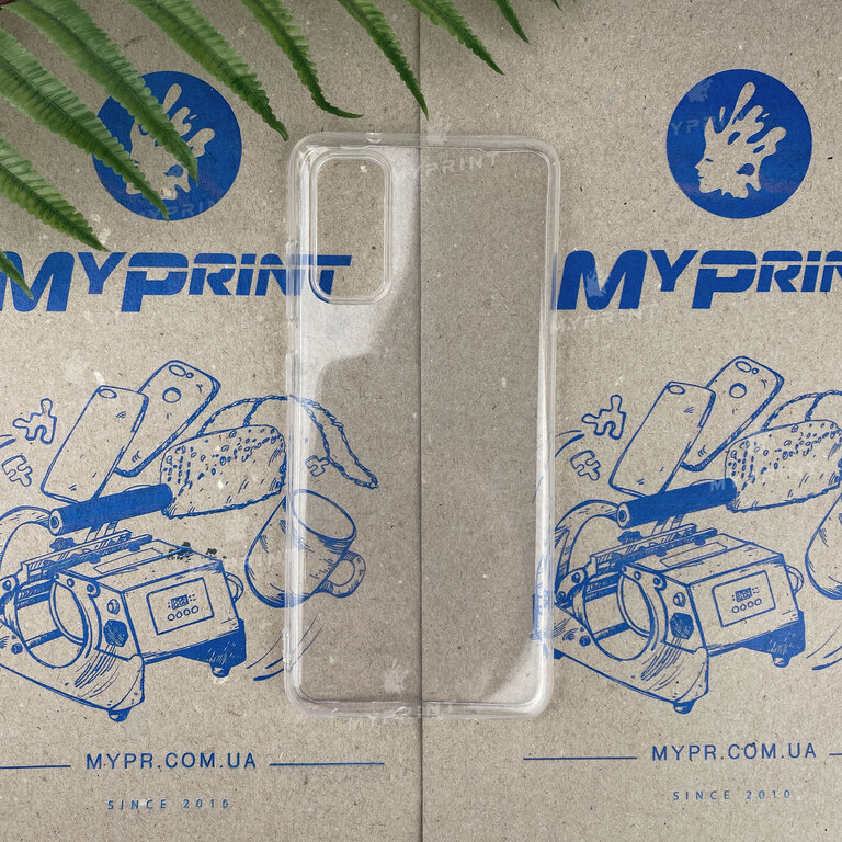 Чохол силіконовий для Samsung S20 прозорий (6188) 