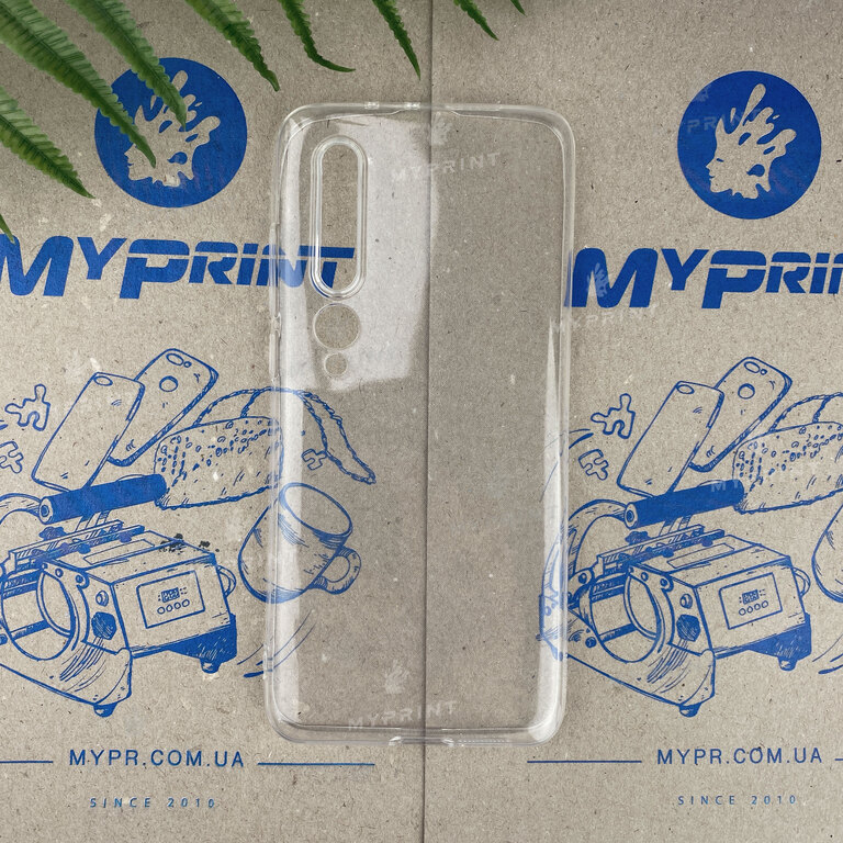 Silicone cover for Xiaomi MI 10 / MI 10 Pro transparent (6189) 