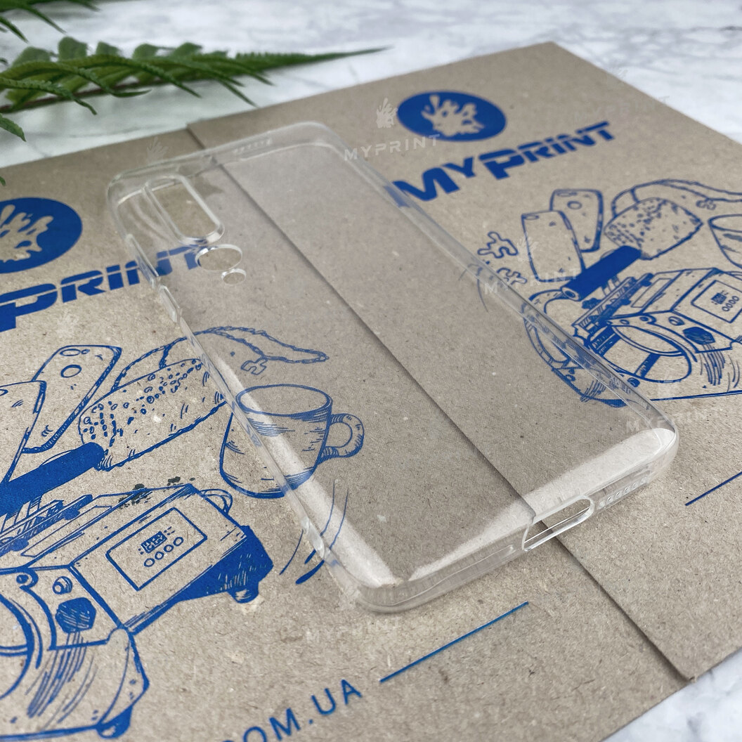 Чохол силіконовий для Xiaomi MI 10 / MI 10 Pro прозорий (6189) - фото 2 - Чохли для УФ друку