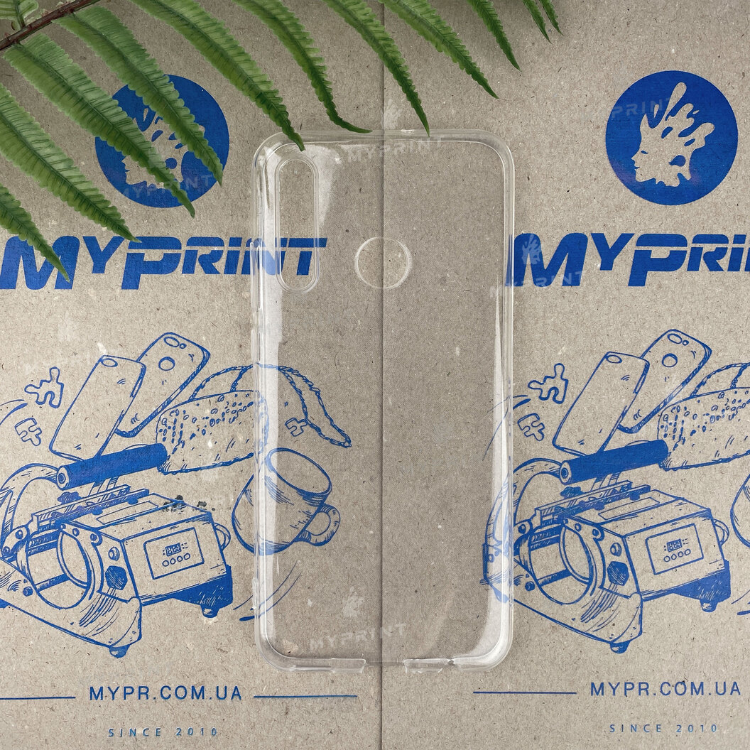 Silicone cover for Huawei P Smart Plus 2019 is transparent (6190) - фото 1 Silicone cover for Huawei P Smart Plus 2019 is transparent (6190) - фото 1 - Covers for UV printing