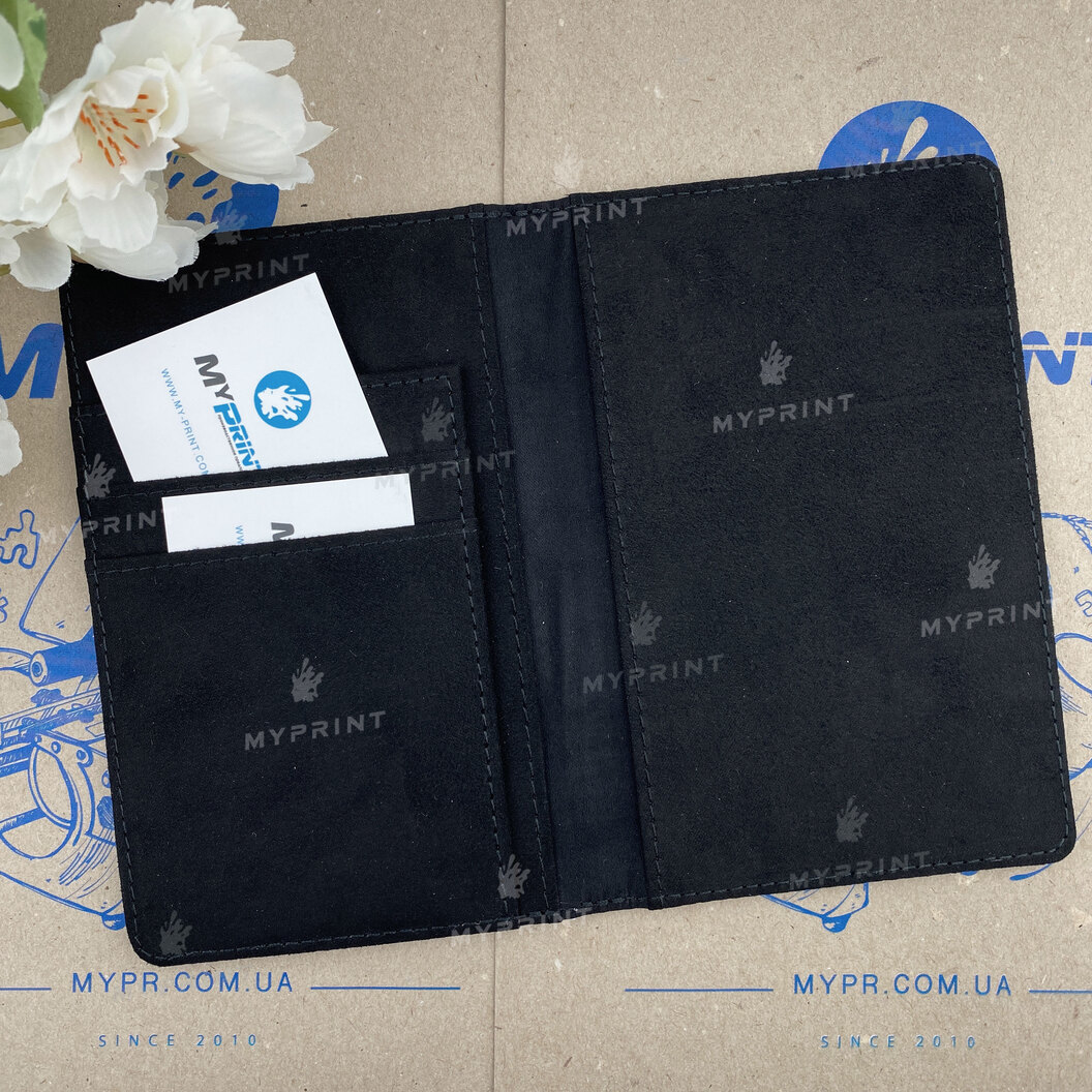 The passport cover for sublimation is black (6215) - фото 4 The passport cover for sublimation is black (6215) - фото 4 - Blanks for sublimation