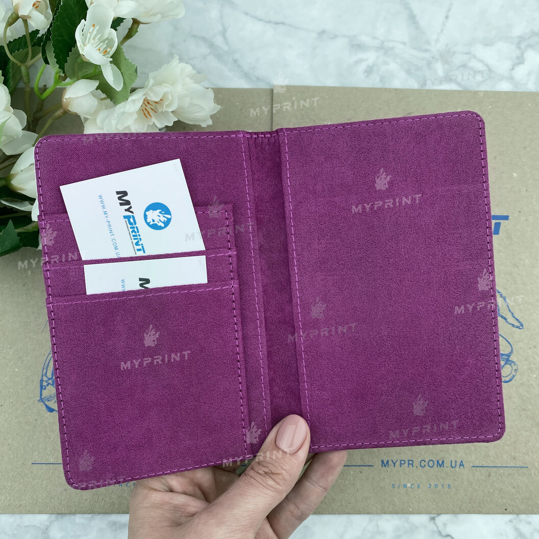 The sublimation passport cover is purple (6216) - фото 5 The sublimation passport cover is purple (6216) - фото 5 - Blanks for sublimation