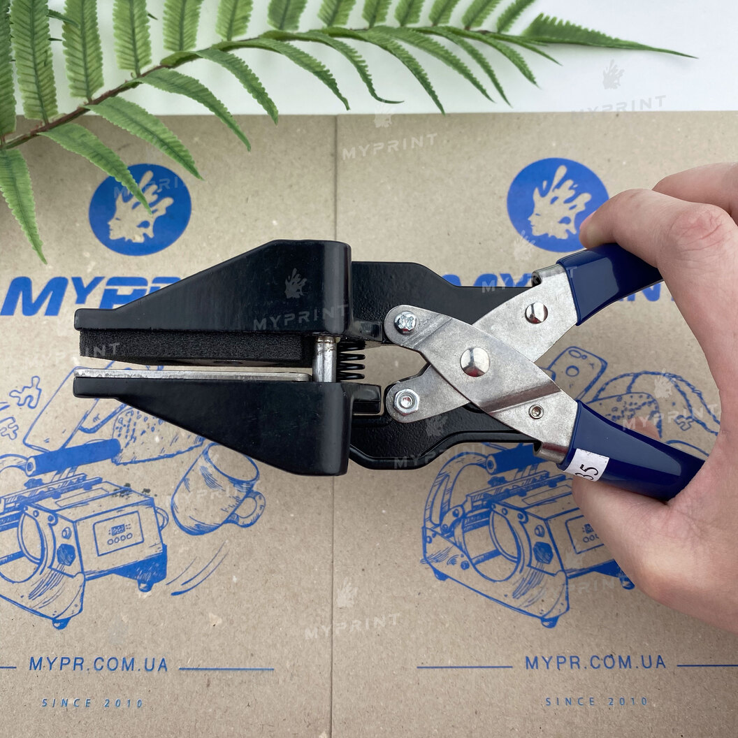 Ручна висічка d = 25 мм (6281) - фото 6 Ручна висічка d = 25 мм (6281) - фото 6 - Обладнання і заготовки для значків магнітів брелоків