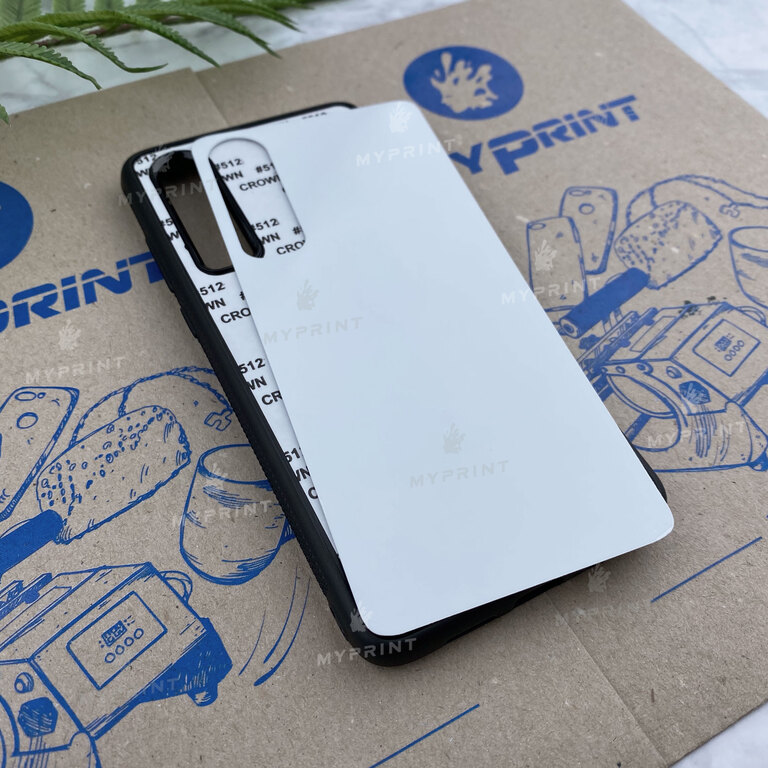 Чехол для сублимации 2D силиконовый (TPU) для Huawei P30 черный (6255)  Чехол для сублимации 2D силиконовый (TPU) для Huawei P30 черный (6255)