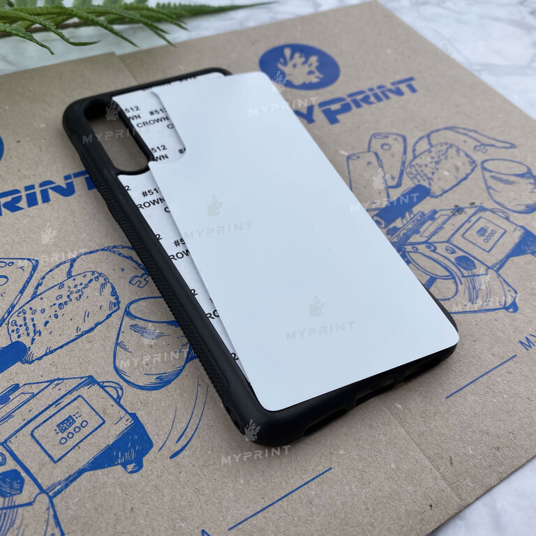 Чохол для сублімації 2D силіконовий (TPU) для Huawei P20 Pro чорний (6259) 