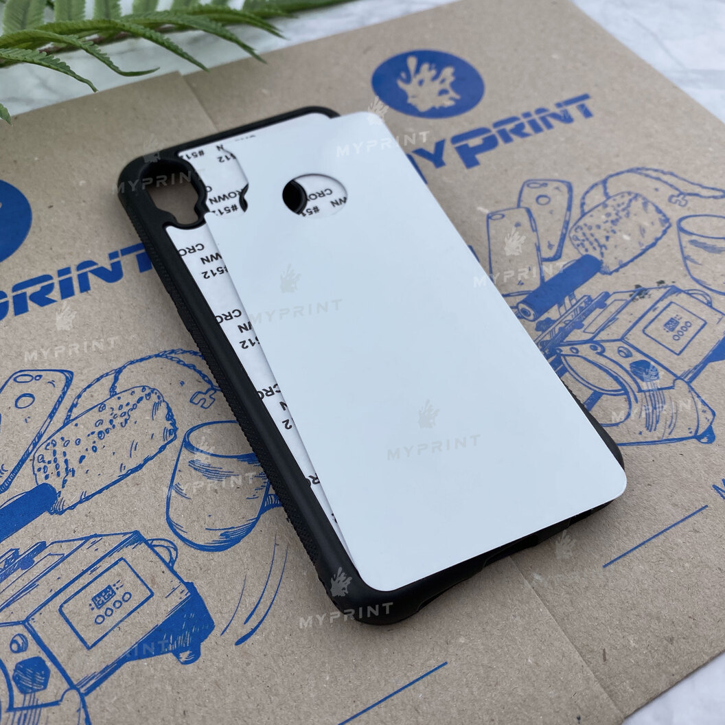 Чохол для сублімації 2D силіконовий (TPU) для Huawei P20 Lite чорний (6260) - фото 2 - Заготовки для сублімації