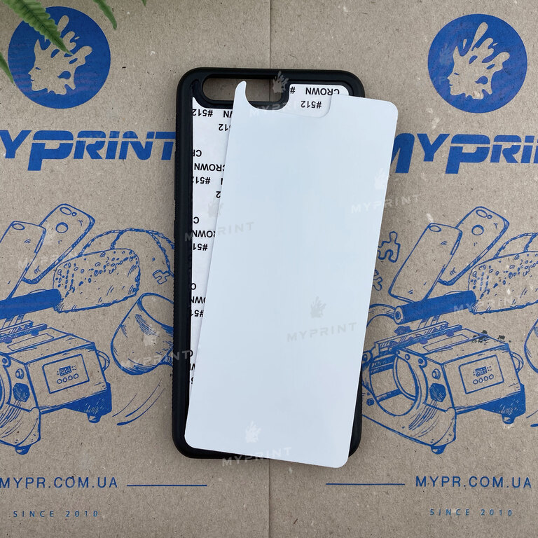 Чохол для сублімації 2D силіконовий (TPU) для Huawei P10 чорний (2433) 