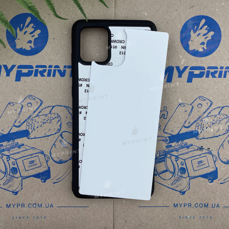Чохол для сублімації 2D силіконовий (TPU) для Samsung Note 10 Lite / A81 чорний (6272)  Чохол для сублімації 2D силіконовий (TPU) для Samsung Note 10 Lite / A81 чорний (6272)