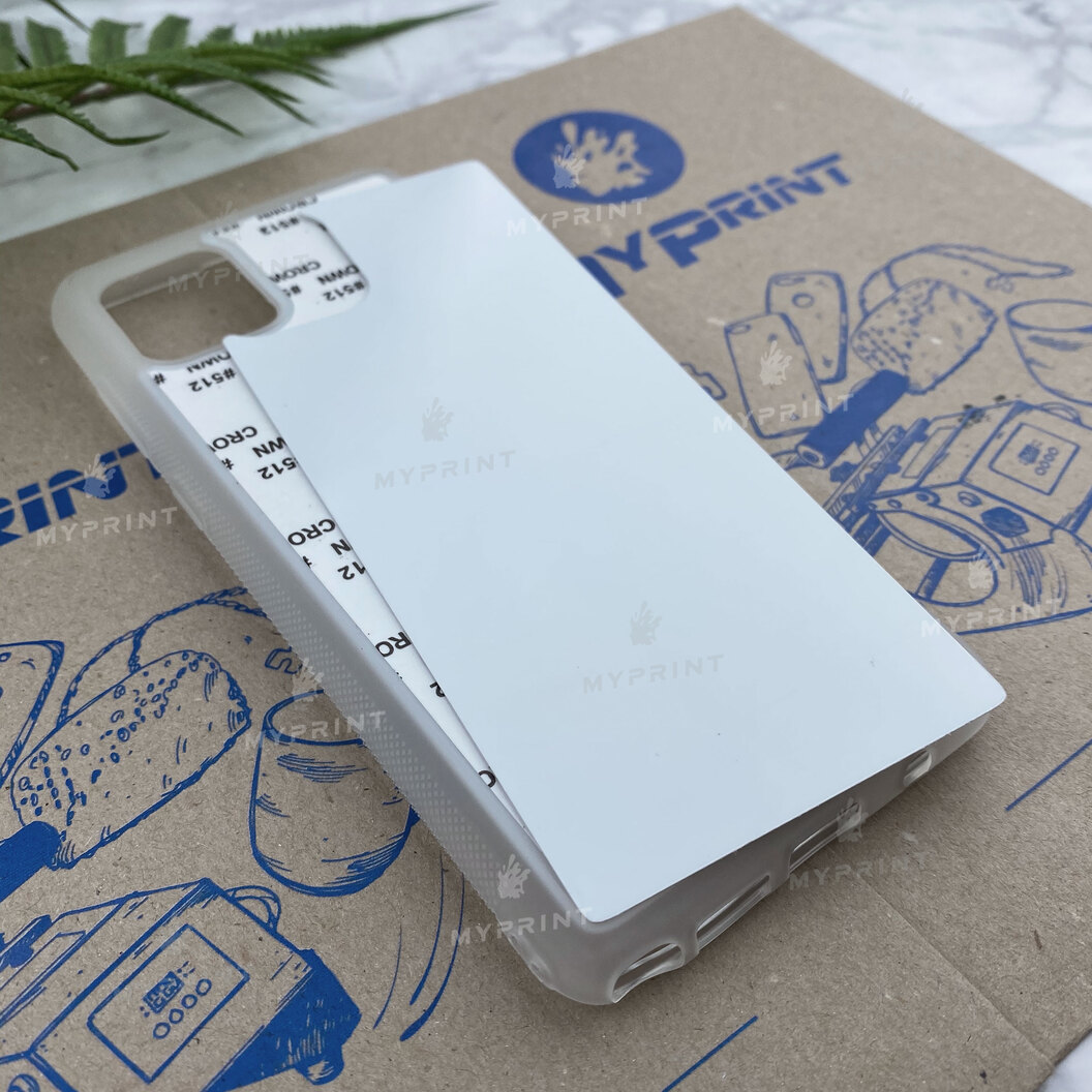 Sublimation case 2D silicone (TPU) for Samsung Note 10 Lite / A81 transparent (6271) - фото 2 Sublimation case 2D silicone (TPU) for Samsung Note 10 Lite / A81 transparent (6271) - фото 2 - Blanks for sublimation