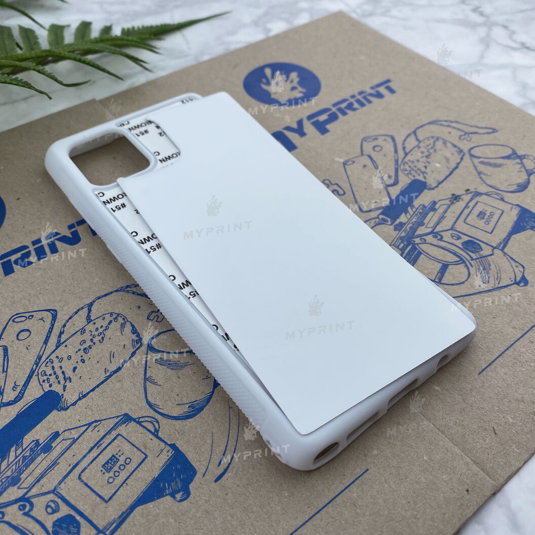 Чехол для сублимации 2D силиконовый (TPU) для Samsung Note 10 Lite / A81 белый (6270) - фото 2 Чехол для сублимации 2D силиконовый (TPU) для Samsung Note 10 Lite / A81 белый (6270) - фото 2 - Заготовки для сублимации