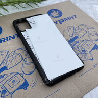 Cover for sublimation 2D silicone (TPU) for Samsung A51 black (6248) - фото 2 Cover for sublimation 2D silicone (TPU) for Samsung A51 black (6248) - фото 2 - Blanks for sublimation