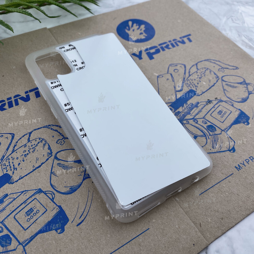 Чехол для сублимации 2D силиконовый (TPU) для Samsung A51 прозрачный (6247) - фото 2 Чехол для сублимации 2D силиконовый (TPU) для Samsung A51 прозрачный (6247) - фото 2 - Заготовки для сублимации