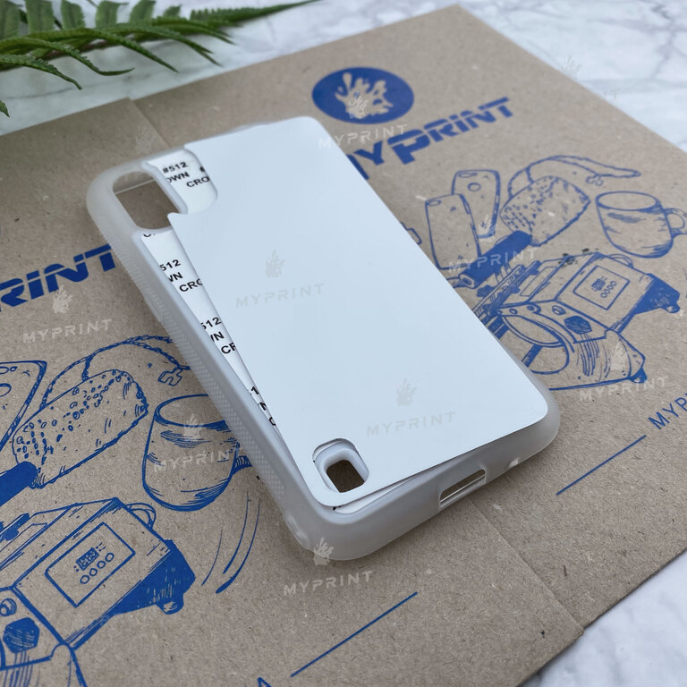 Чохол для сублімації 2D силіконовий (TPU) для Samsung A01 прозорий (6243) 