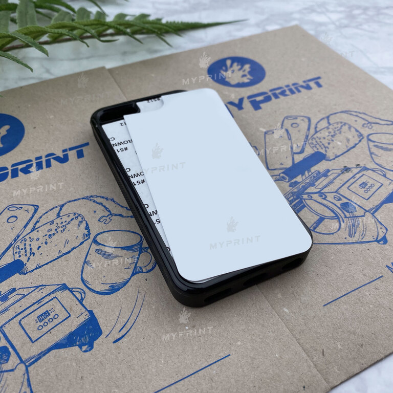 Чохол для сублімації 2D силіконовий (TPU) для iPhone 5C Чорний (3615)  Чохол для сублімації 2D силіконовий (TPU) для iPhone 5C Чорний (3615)