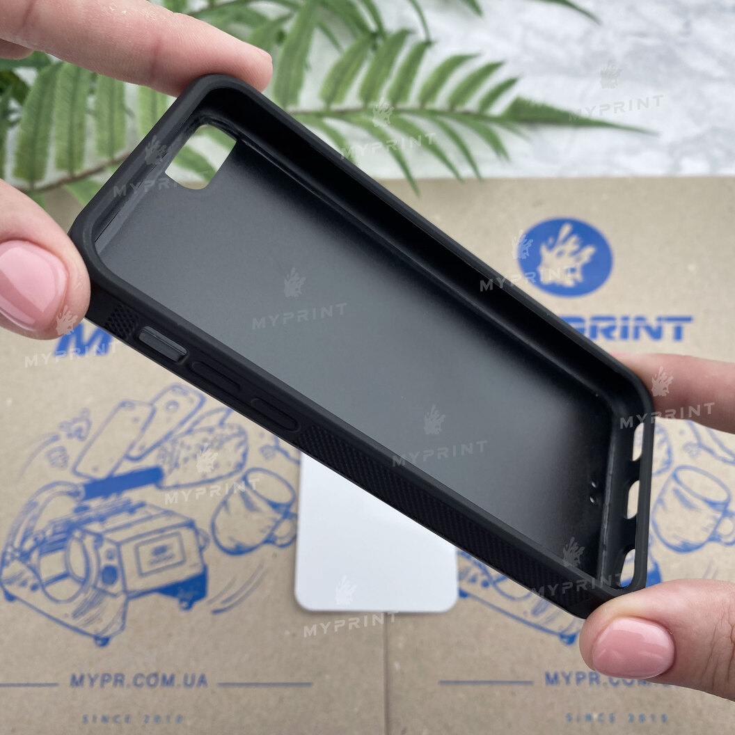 Чохол для сублімації 2D силіконовий (TPU) для iPhone 5C Чорний (3615) - фото 4 Чохол для сублімації 2D силіконовий (TPU) для iPhone 5C Чорний (3615) - фото 4 - Заготовки для сублімації