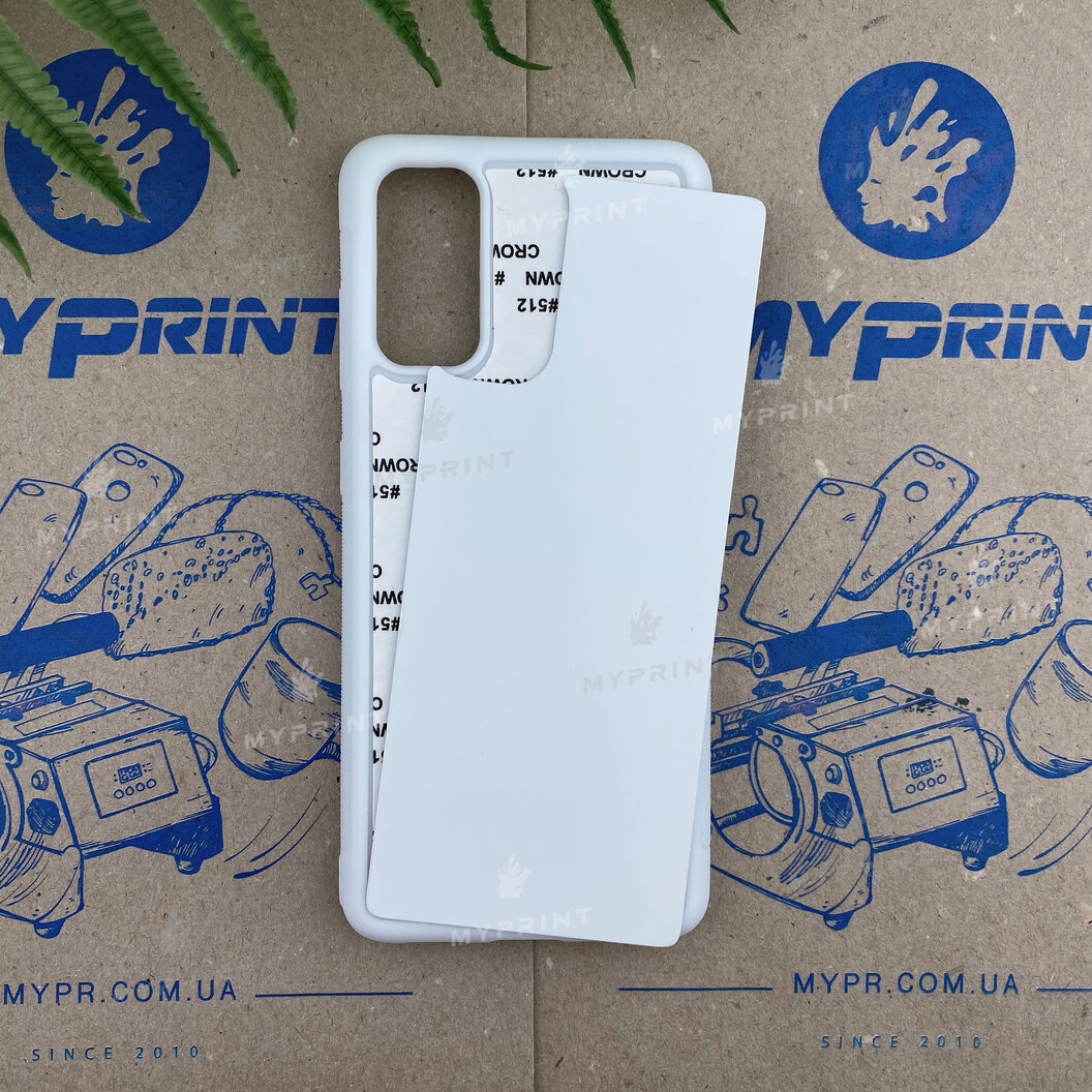 Чехол для сублимации 2D силиконовый (TPU) для Samsung S20 белый (6230) - фото 1 Чехол для сублимации 2D силиконовый (TPU) для Samsung S20 белый (6230) - фото 1 - Заготовки для сублимации