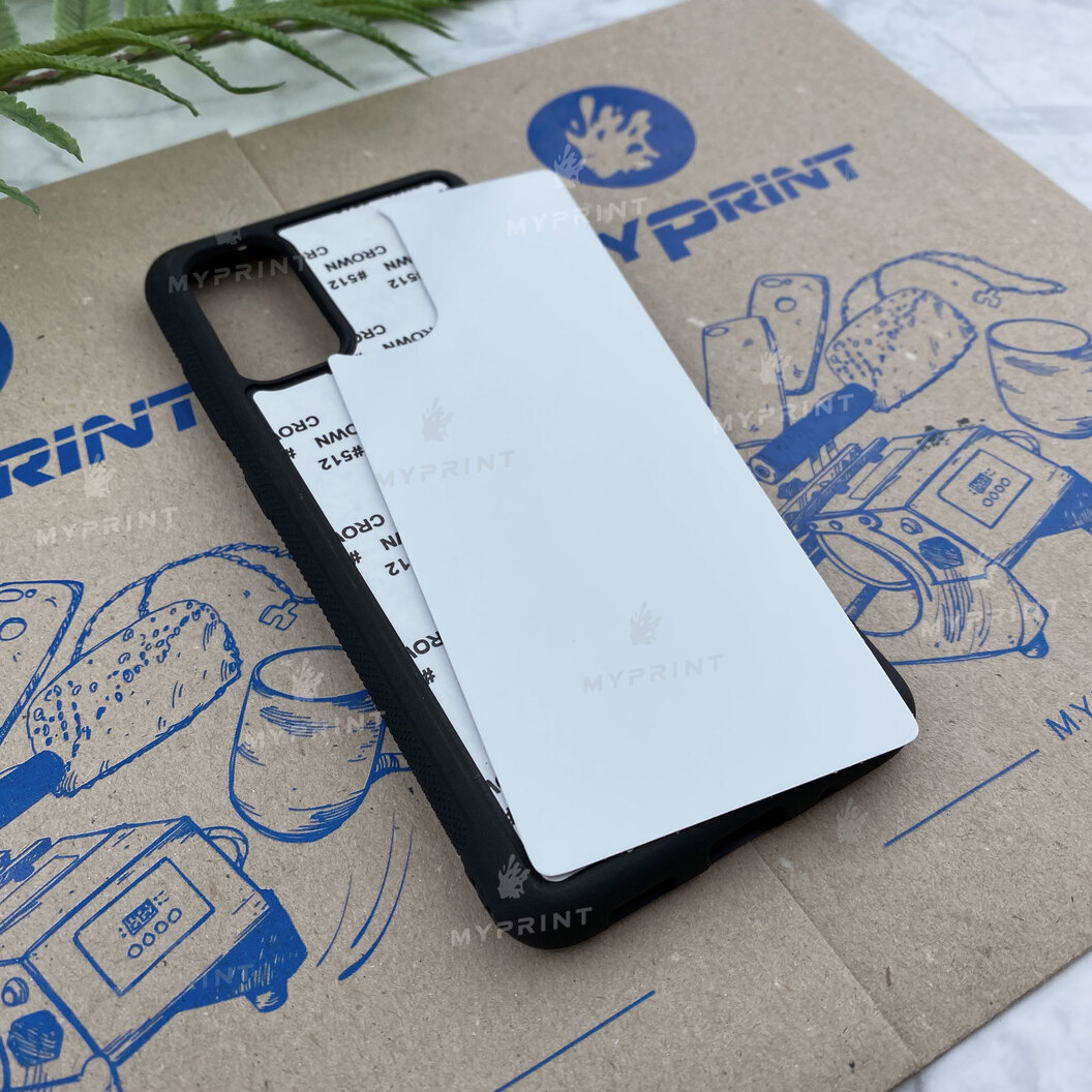 Cover for sublimation 2D silicone (TPU) for Samsung S20 black (6232) - фото 2 Cover for sublimation 2D silicone (TPU) for Samsung S20 black (6232) - фото 2 - Blanks for sublimation