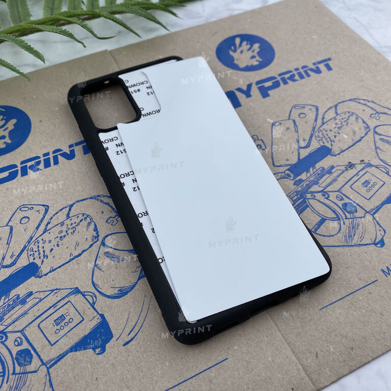 Cover for sublimation 2D silicone (TPU) for Samsung S20 Plus black (6236)  Cover for sublimation 2D silicone (TPU) for Samsung S20 Plus black (6236)