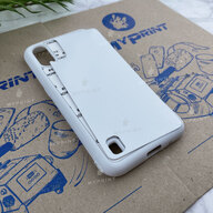 Cover for sublimation 2D silicone (TPU) for Samsung A01 white (6242) - фото 2 Cover for sublimation 2D silicone (TPU) for Samsung A01 white (6242) - фото 2 - Blanks for sublimation