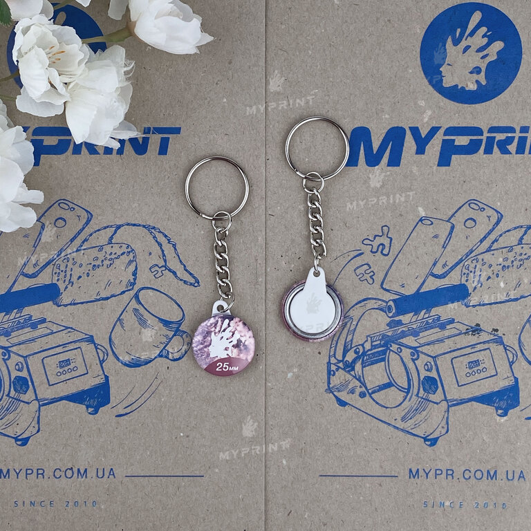 Blank for a 25 mm collapsible key ring (6288)  Blank for a 25 mm collapsible key ring (6288)