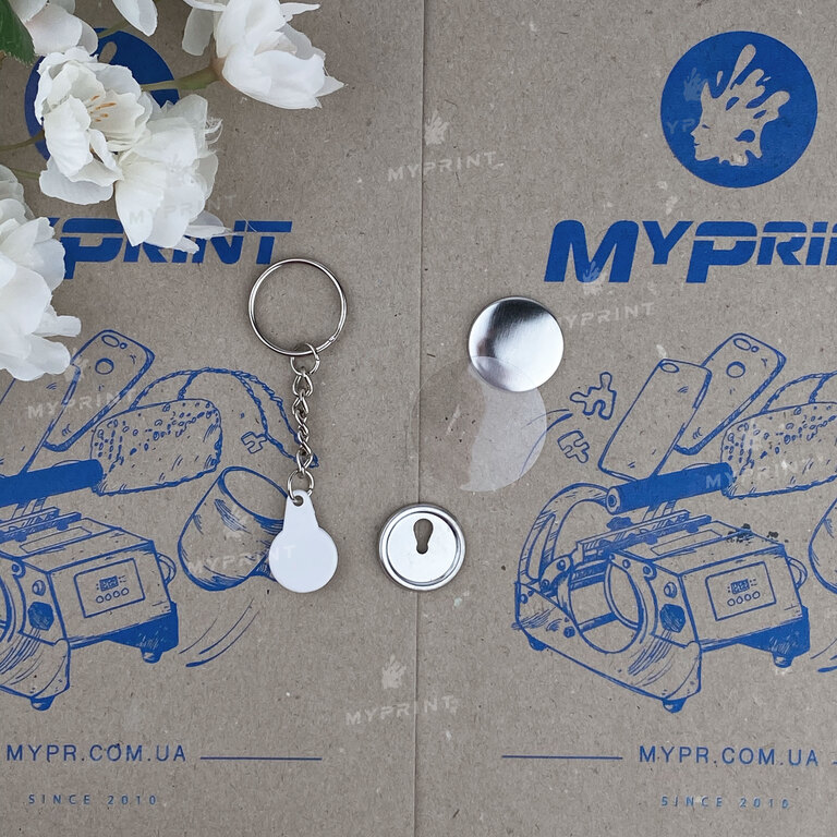 Blank for a 25 mm collapsible key ring (6288)  Blank for a 25 mm collapsible key ring (6288)