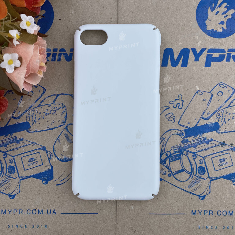 Sublimation case 3D plastic Full Edge for iPhone 7/8 / SE (2020) matte (6345)  Sublimation case 3D plastic Full Edge for iPhone 7/8 / SE (2020) matte (6345)