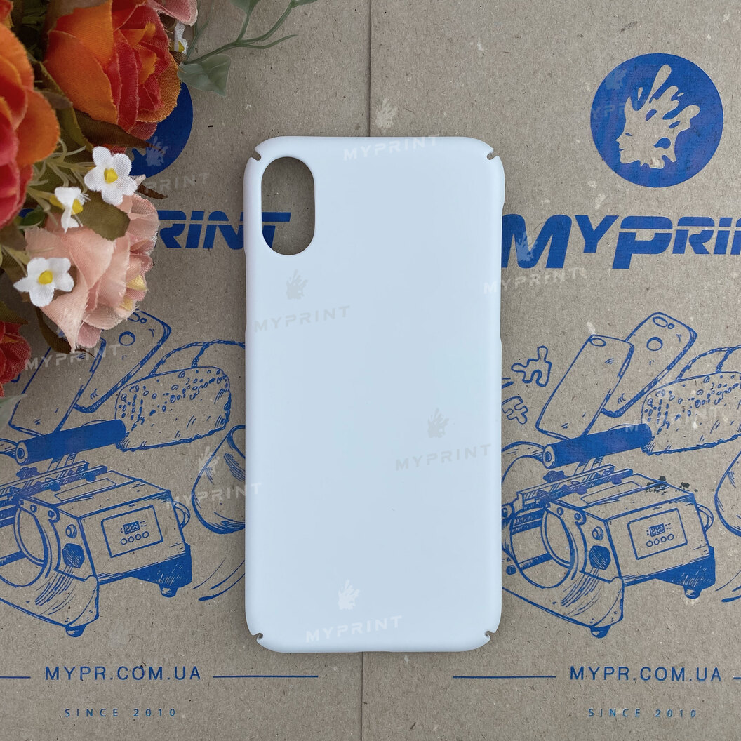 Чохол для сублімації 3D пластиковий Full Edge для iPhone X матовий (6346) - фото 1 Чохол для сублімації 3D пластиковий Full Edge для iPhone X матовий (6346) - фото 1 - Заготовки для сублімації