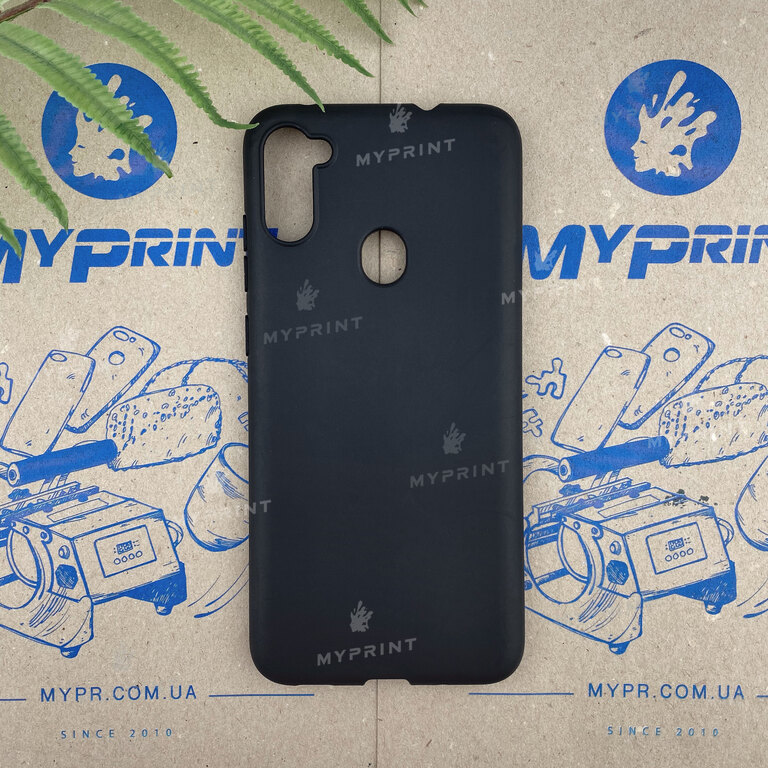 Чохол силіконовий для Samsung A11 / M11 чорний (6351) 