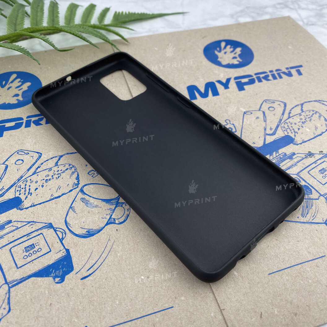 Чохол силіконовий для Samsung A51 чорний (6354) - фото 3 - Чохли для УФ друку