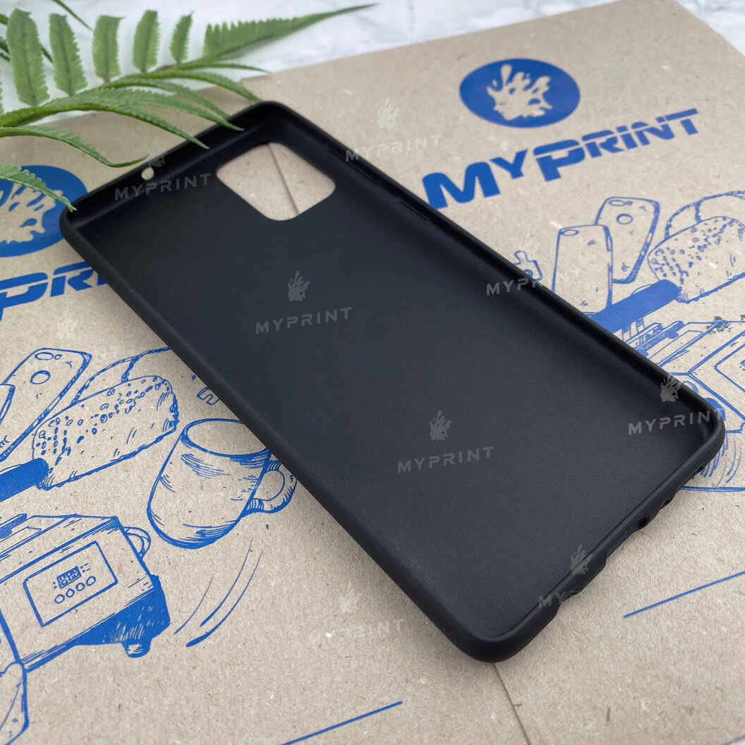 Чохол силіконовий для Samsung A71 чорний (6355) - фото 3 Чохол силіконовий для Samsung A71 чорний (6355) - фото 3 - Чохли для УФ друку