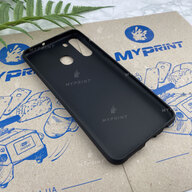 Чохол силіконовий для Samsung A21 чорний (6352) - фото 3 - Чохли для УФ друку