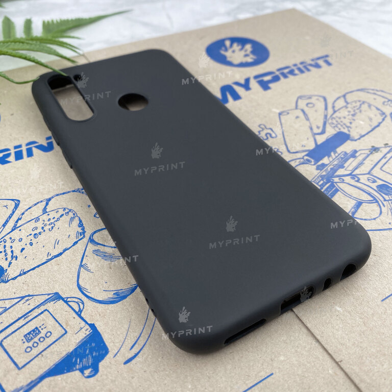 Чехол силиконовый для Xiaomi Redmi Note 8T черный (6363)  Чехол силиконовый для Xiaomi Redmi Note 8T черный (6363)