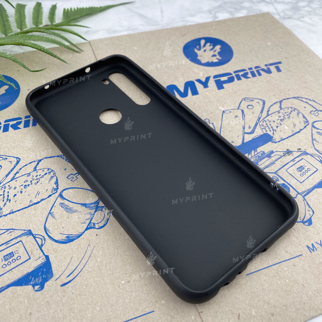 Чохол силіконовий для Xiaomi Redmi Note 8T чорний (6363) - фото 3 Чохол силіконовий для Xiaomi Redmi Note 8T чорний (6363) - фото 3 - Чохли для УФ друку