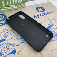 Чохол силіконовий для Samsung A01 / M01 чорний (6350) - фото 3 - Чохли для УФ друку