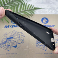 Чохол силіконовий для Samsung A01 / M01 чорний (6350) - фото 4 - Чохли для УФ друку