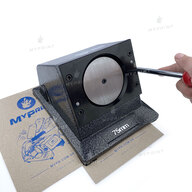 Висічка d = 75 мм (0082) - фото 3 Висічка d = 75 мм (0082) - фото 3 - Обладнання і заготовки для значків магнітів брелоків