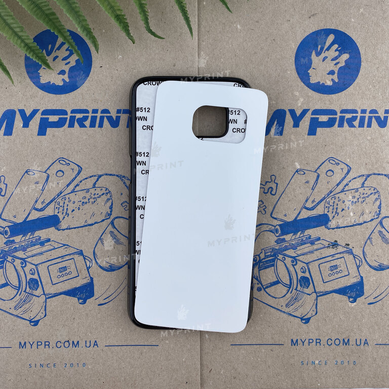 Cover for sublimation 2D plastic (PC) for Samsung S7 black (3298)  Cover for sublimation 2D plastic (PC) for Samsung S7 black (3298)