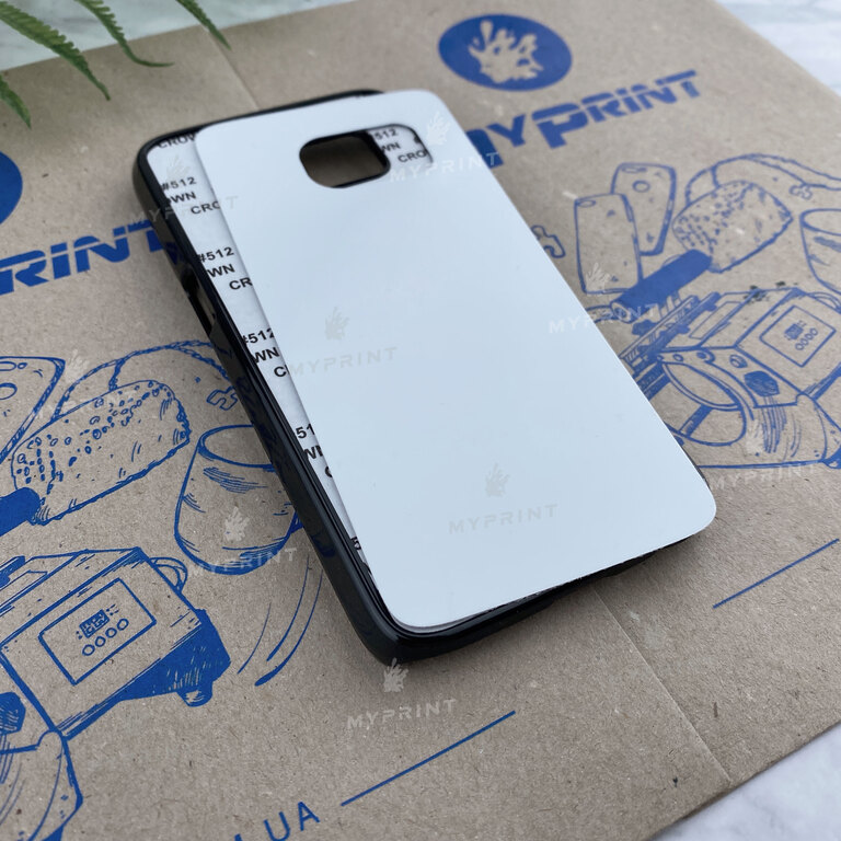 Cover for sublimation 2D plastic (PC) for Samsung S7 black (3298)  Cover for sublimation 2D plastic (PC) for Samsung S7 black (3298)
