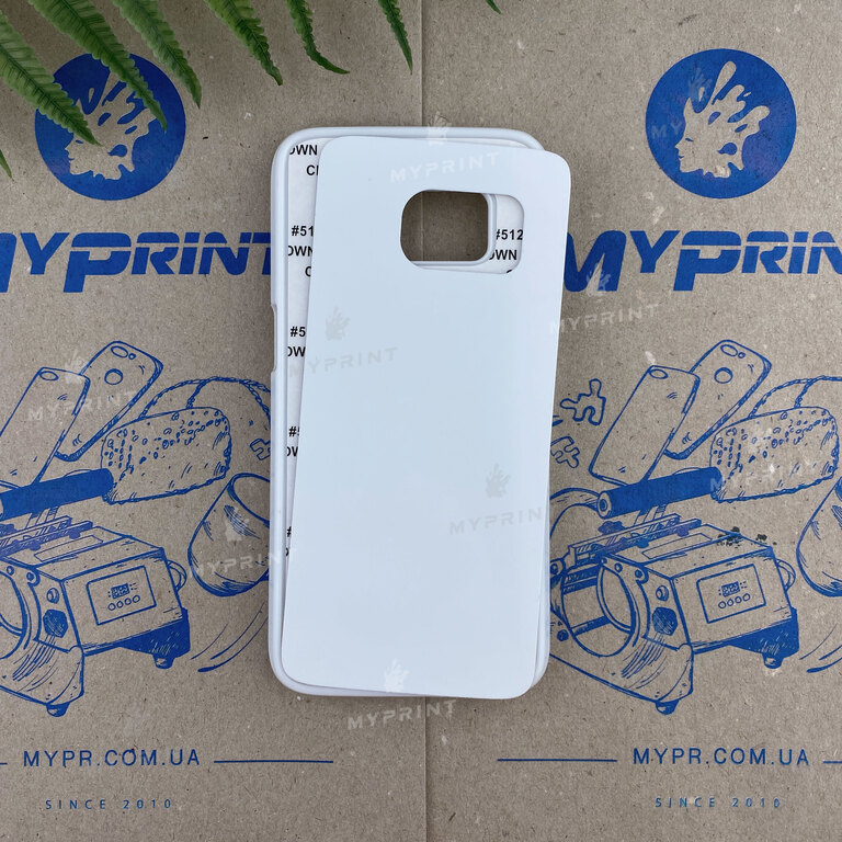 Cover for sublimation 2D plastic (PC) for Samsung S7 white (3299)  Cover for sublimation 2D plastic (PC) for Samsung S7 white (3299)