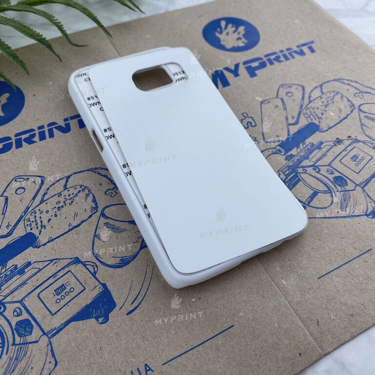 Cover for sublimation 2D plastic (PC) for Samsung S7 white (3299)  Cover for sublimation 2D plastic (PC) for Samsung S7 white (3299)