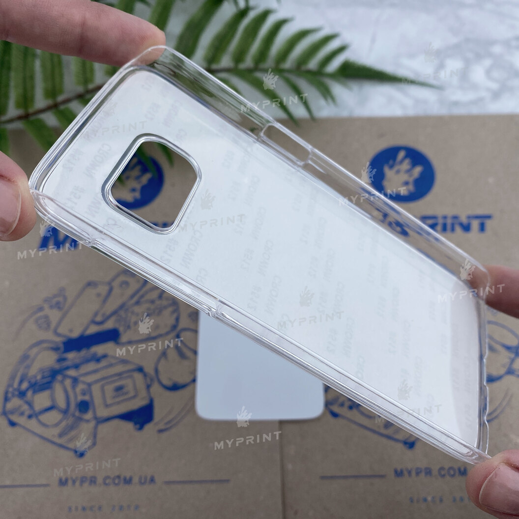 Чехол для сублимации 2D пластиковый (PC) для Samsung S7 прозрачный (3300) - фото 3 Чехол для сублимации 2D пластиковый (PC) для Samsung S7 прозрачный (3300) - фото 3 - Заготовки для сублимации