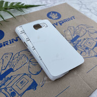 Cover for sublimation 2D plastic (PC) for Samsung S6 white (3307) - фото 2 - Blanks for sublimation