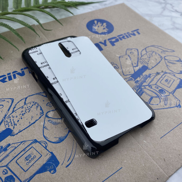 Cover for sublimation 2D plastic (PC) for Samsung S5 black (3310)  Cover for sublimation 2D plastic (PC) for Samsung S5 black (3310)