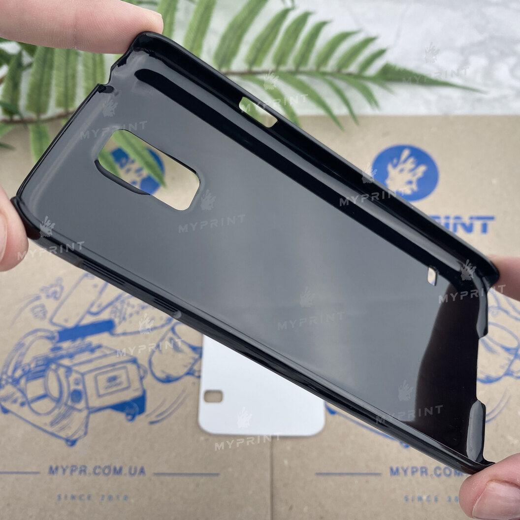 Чехол для сублимации 2D пластиковый (PC) для Samsung S5 черный (3310) - фото 3 Чехол для сублимации 2D пластиковый (PC) для Samsung S5 черный (3310) - фото 3 - Заготовки для сублимации