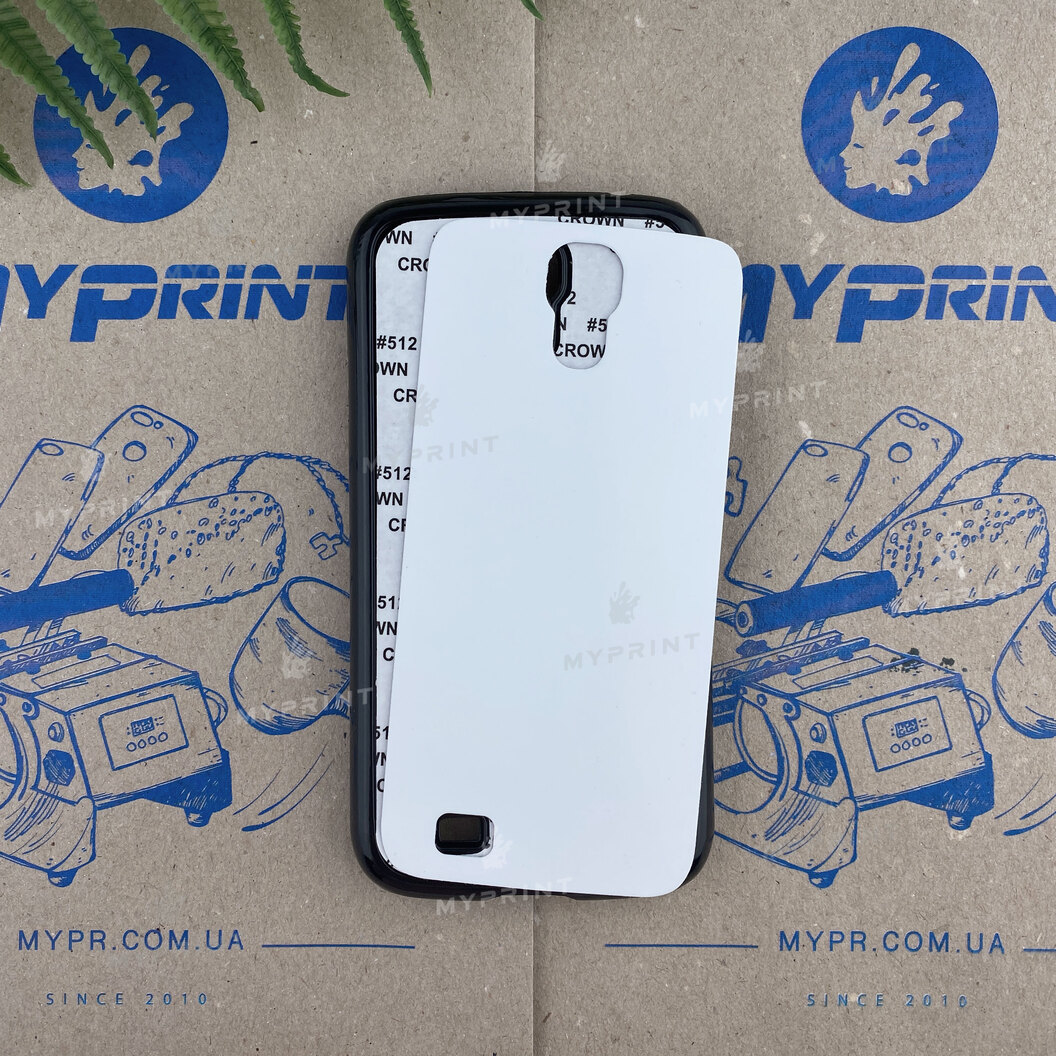 Чохол для сублімації 2D пластиковий (PC) для Samsung S4 чорний (3314) - фото 1 Чохол для сублімації 2D пластиковий (PC) для Samsung S4 чорний (3314) - фото 1 - Заготовки для сублімації