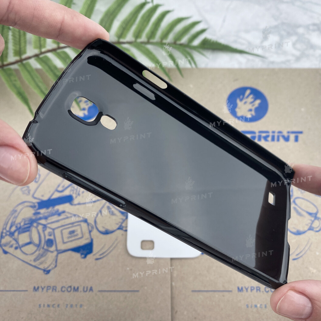Чохол для сублімації 2D пластиковий (PC) для Samsung S4 чорний (3314) - фото 3 Чохол для сублімації 2D пластиковий (PC) для Samsung S4 чорний (3314) - фото 3 - Заготовки для сублімації