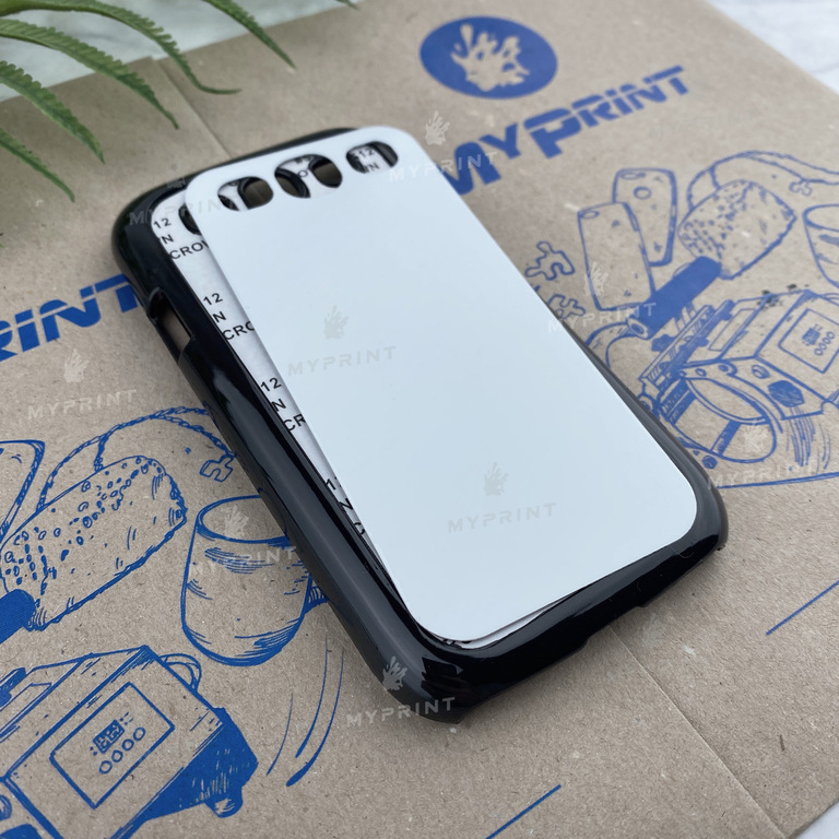 Cover for sublimation 2D plastic (PC) for Samsung S3 black (3318)  Cover for sublimation 2D plastic (PC) for Samsung S3 black (3318)
